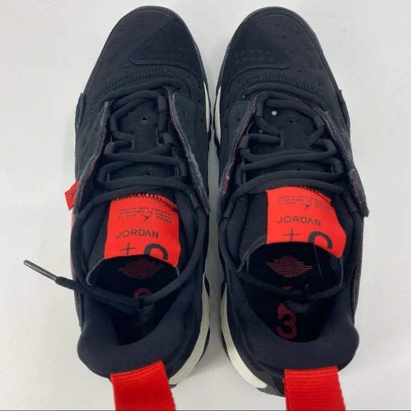 Nike | Women’s Jordan Delta 2 Sneakers in Black Gym Red Sail Chile Red | 10 New - Picture 8 of 16